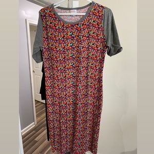 Fitted Lularoe Dress